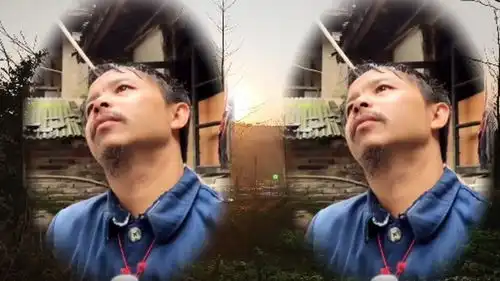  网红阿明一首西海情歌表情到位,不火都难