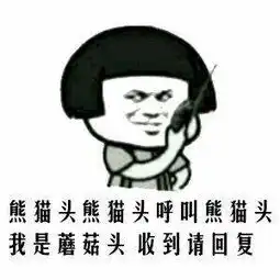  熊猫蘑菇头表情包