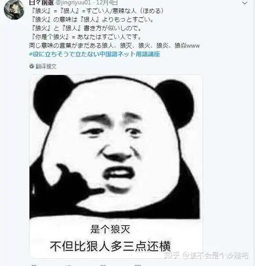  为了让日本友人了解汉语的博大精深,网友们把沙雕表情包翻译成了日文