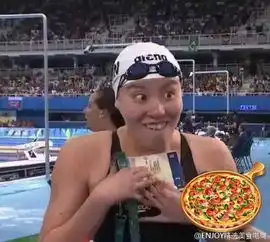  我用尽洪荒之力,在里约泳池里竟然捞上来一个行走的表情包