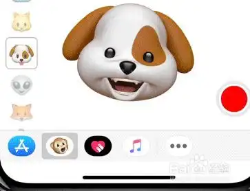  iphone面部表情在哪里
