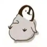 企鹅躺平表情包