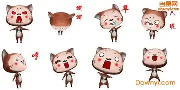  猫仔表情包下载猫仔微信表情包gif下载当易网