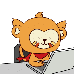  打工人看过来,有了四耳猴这套gif表情包,职场生活无烦恼