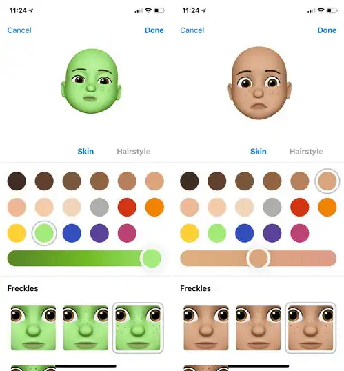 美女老外教你如何在iphone上diy制作memoji表情