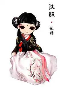 汉服同袍表情包花园宝宝