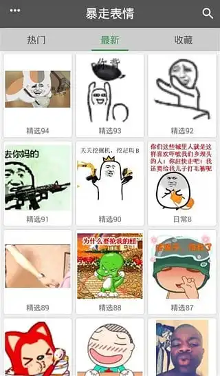  暴走表情app