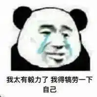  熊猫头表情包i对不起你是一个好人