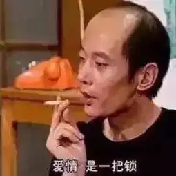  葛优表情包爱情是一把锁堆糖,美好生活研究所