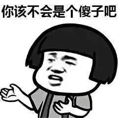  谁有你该不会是个傻子吧表情包