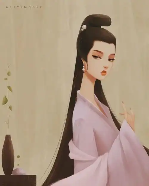  这该死的复古时尚感这些插画里的小姐姐气质也太好了吧