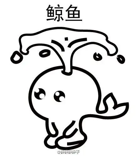  一个表情包跪着的小人