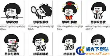  想学化妆表情包下载想学化妆表情包高清无水印极光下载站