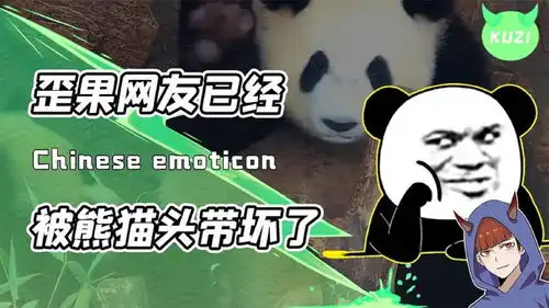  熊猫人脸表情包竟风靡国外奇葩的文化输出让外国网友三观尽歪