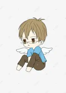  板绘动漫男孩表情委屈不开心素材图片免费下载千库网