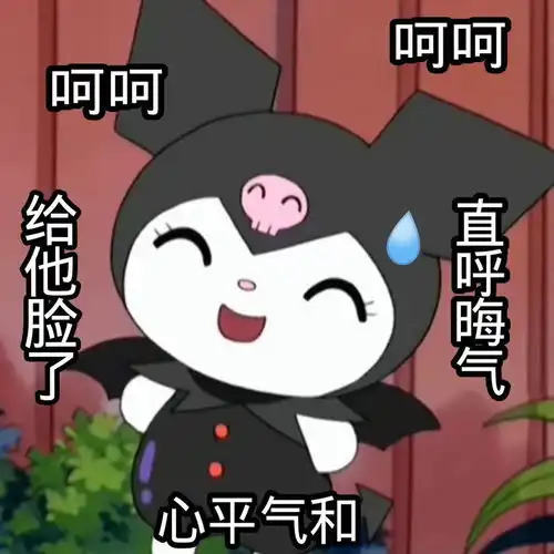  库洛米表情包斗图不赢你找我