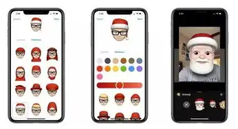  如何为iphone里的memoji表情添加圣诞帽