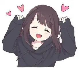 请问谁还有这个卡通女孩的表情包εiз