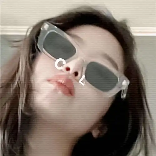  jennie戴墨镜暴躁表情包合集