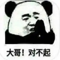  大哥对不起熊猫表情包微信头像图片大全