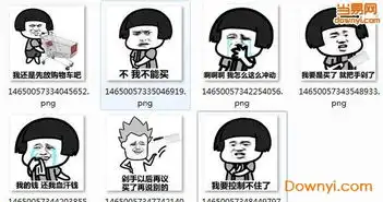  双十一剁手表情包下载双十一剁手qq表情包下载免费版当易网