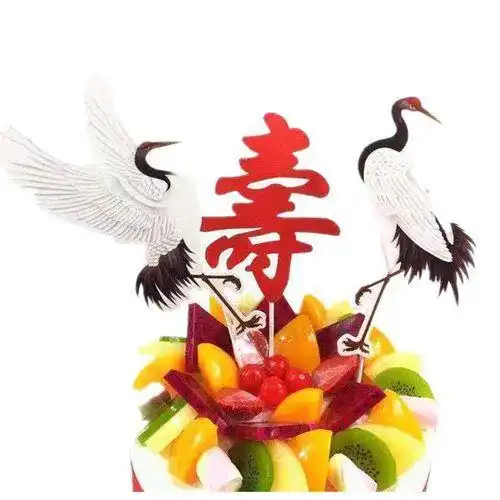 生日快乐老年表情包