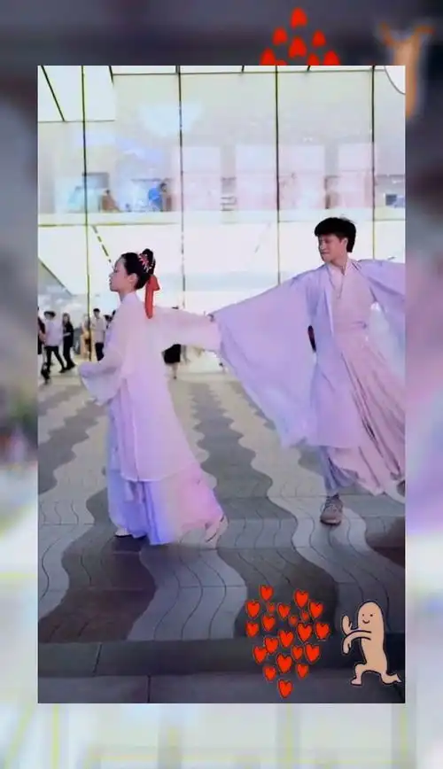 汉服同袍表情包打架