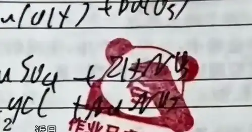  一位90后的女老师,带着一堆表情包批改作业,网友太会玩了