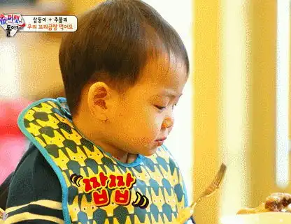 韩国版爸爸去哪儿表情包