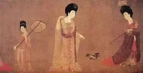 汉服同袍表情包仕女图