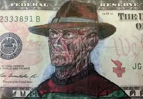  灵魂画师,外国网友将纸币头像换成二次元的人物