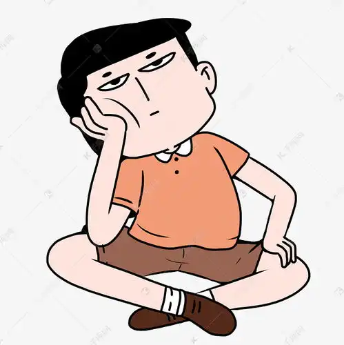  无语发呆表情包素材图片免费下载千库网
