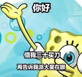  抖音在吗表情包派大星借我20喝奶茶海绵宝宝还你