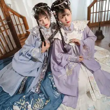  除了汉服之外,汉服云肩的美,你体会到了吗