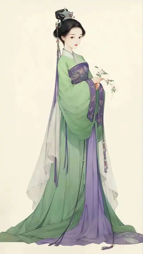  汉服仕女图壁纸分享丨这组图片让我们欣赏到了汉服的精美与雅致