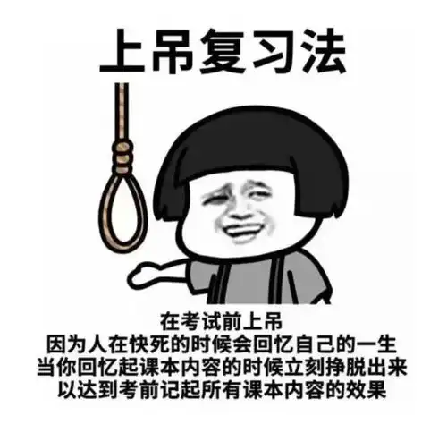  文案关于考试的一切表情包