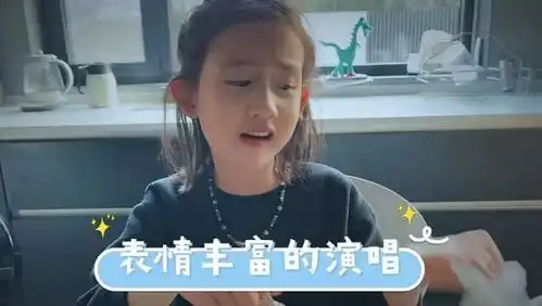  孙莉晒8岁女儿,多妹戴豹纹纱巾涂红唇臭美,翻白眼念绕口令萌翻