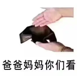  男生向父母要钱的表情包我的手头有点紧