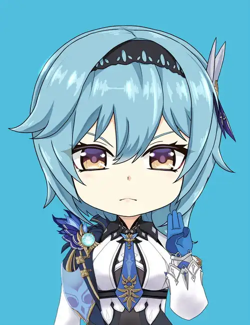 原神钟离表情包q版