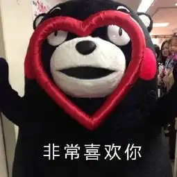  熊本熊爱情表情包