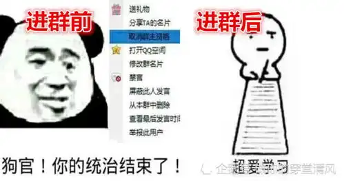  表情班主任进群前vs后表情包,画风突变,网友求生欲也太强了表情