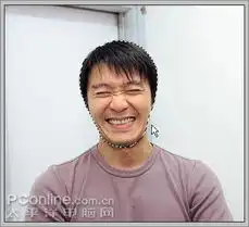  photoshop制作周星驰狂笑的动态表情