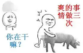  爽的事情做三次表情包