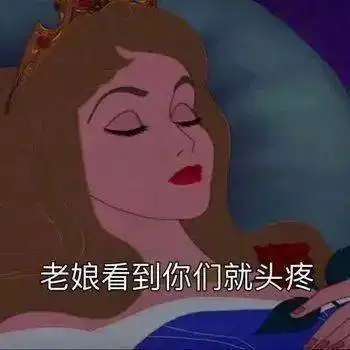  迪士尼公主怼人表情包,拽就完事了