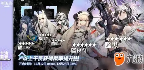  明日方舟12月12日常驻标准寻访内容是什么常驻标准寻访一览